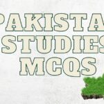 Pakistan Studies MCQs